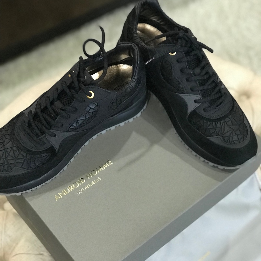 Men’s luxury sneaker.